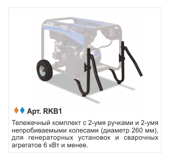 Тележечный комплект RKB1